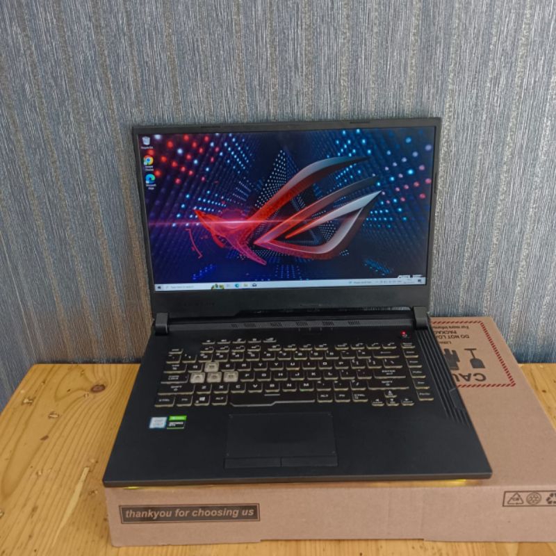 Laptop Asus ROG Strix G531GT Core i7-9750H Ram 16Gb/Ram 8Gb/SSD 512Gb Nvidia Geforce GTX 1650 4GB FU