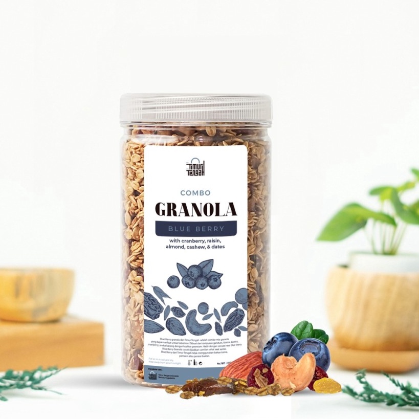 

Harga Termurah Granola 500 gr Timur Tengah Sereal Oat Healthy Food Original 100% Snack Sehat