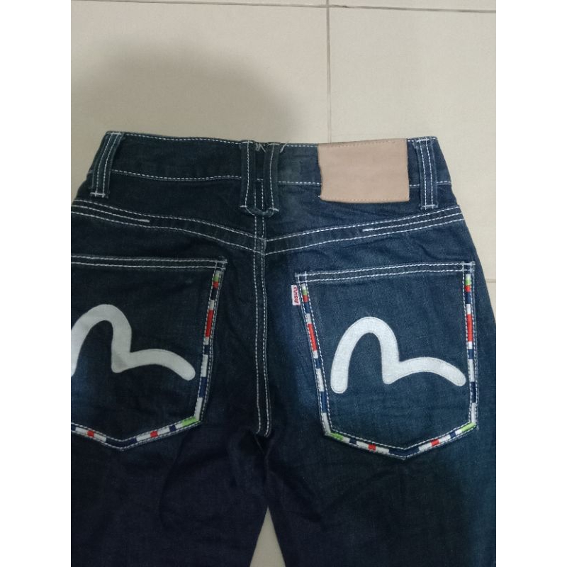 celana jeans evisu original second