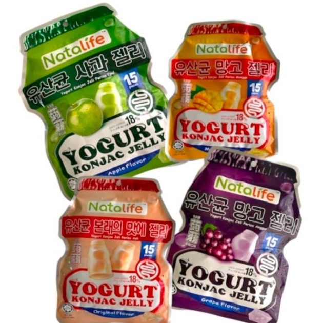 

Best Seller Natalife Yogurt Konjac Jelly / Yogurt Konjac Jeli (20g x 15pcs)