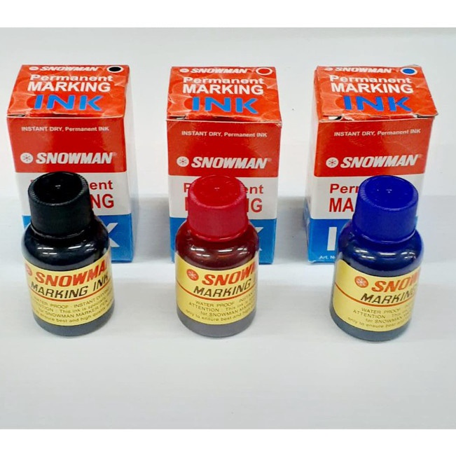 

Terlaku. TINTA SPIDOL PERMANENT SNWOMAN / SNOWMAN PERMANENT MARKING INK / REFFIL SPIDOL ➺➩⋆❀