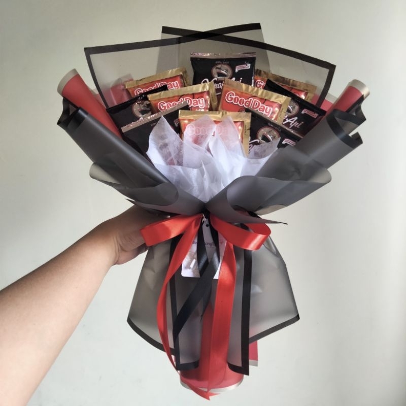 

BUKET KOPI / BUKET KOPI KAPAL API / BUKET WISUDA COWOK / HADIAH ULANG TAHUN COWOK