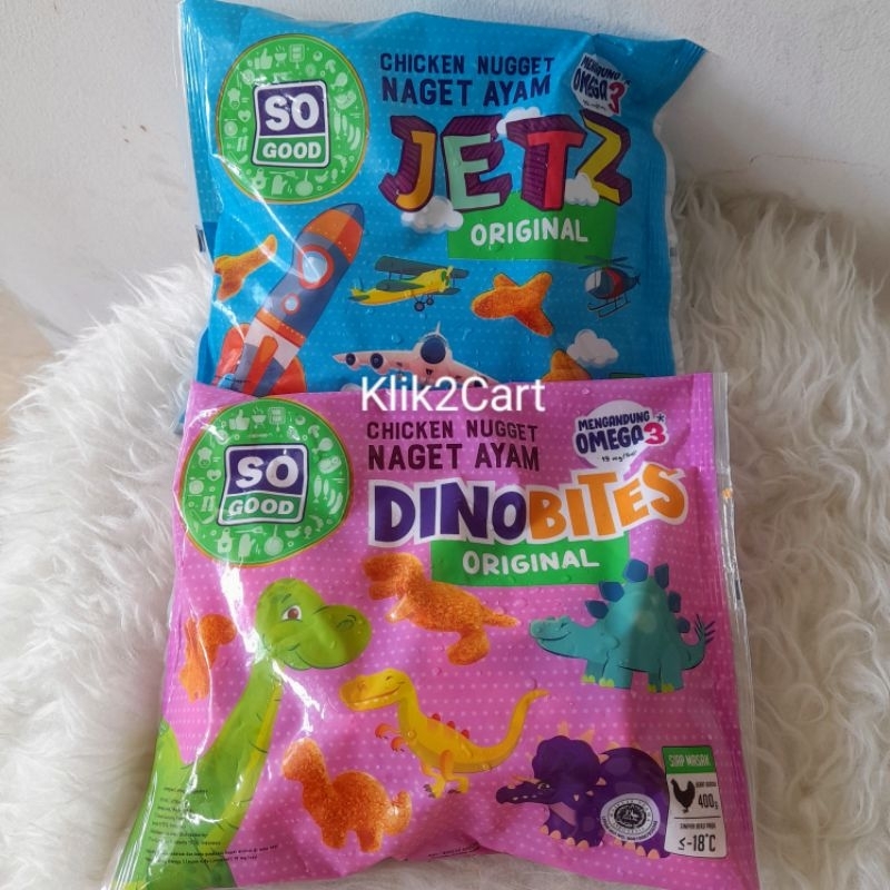 

So good jetz dino bites ori chicken nugget 400gr / so good chicken nugget / animal pizza