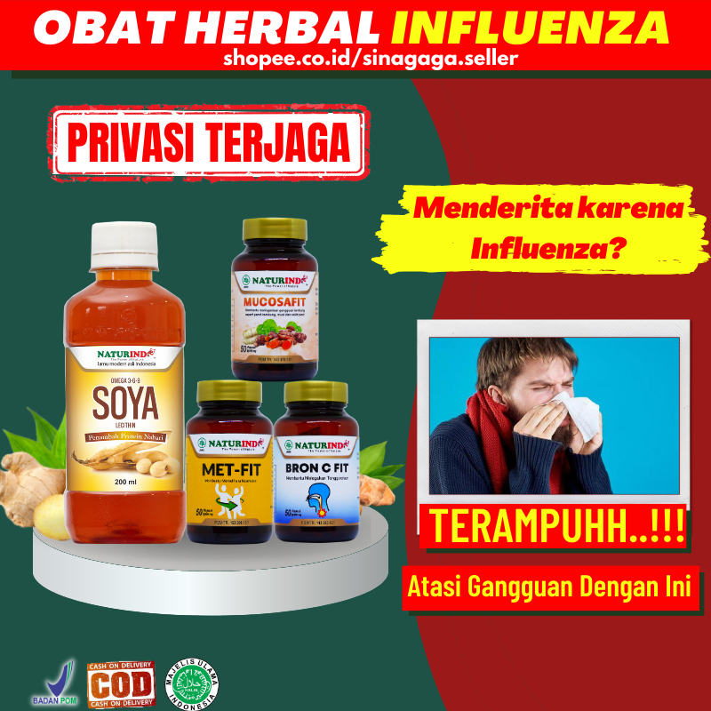 Obat Influenza Flu Pilek Batuk Kering Berdahak Radang Sakit Tenggorokan Demam Panas Tinggi Menggigil