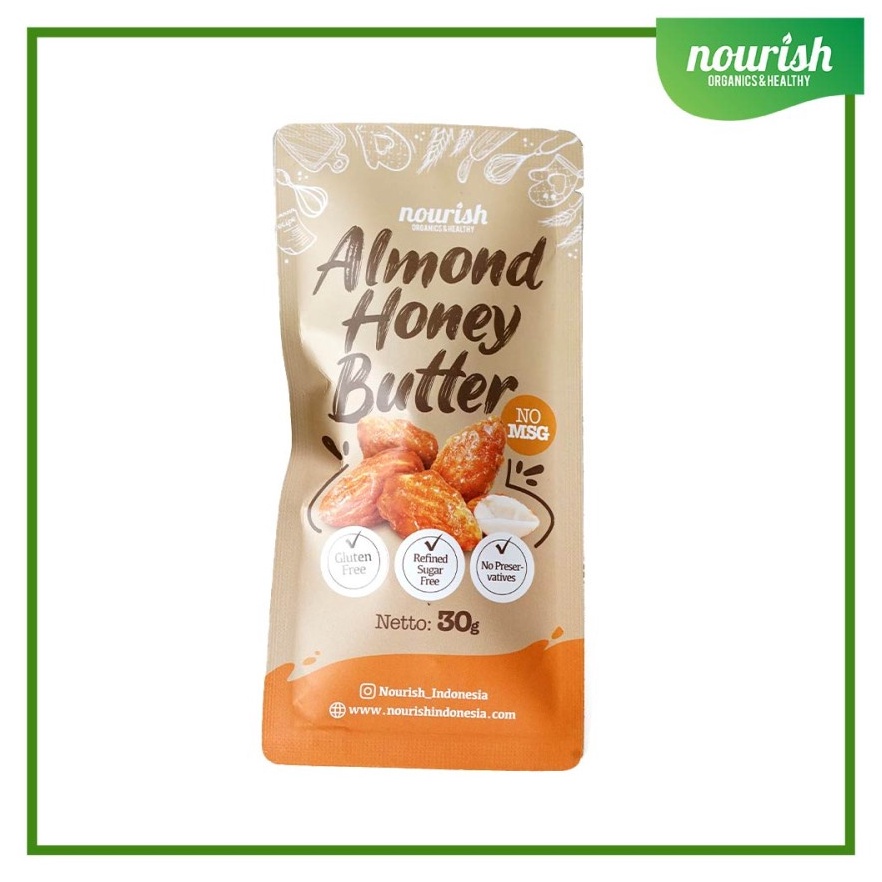 

[✌J25\] Almond Honey Butter - Almond Madu Butter 30gr Murah