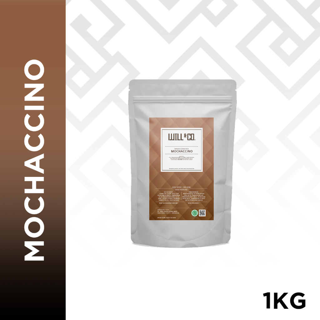 

Will&Co Premium Powder Rasa Mochaccino 1Kg