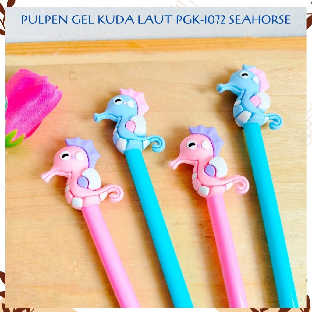 

PULPEN GEL KUDA LAUT PGK-1072 SEAHORSE PEN PENA BOLPEN BOLPOIN LUCU ANAK ALAT TULIS KANTOR SEKOLAH MURAH TERMURAH COD