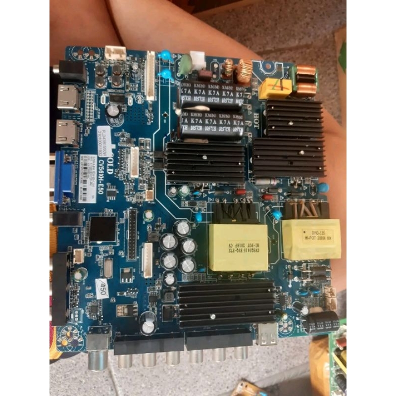 PLD43B1550 - Mb - Mainboard - Motherboard - Mobo - Micom - Modul - Mesin Tv LED Polytron PLD43B1550W