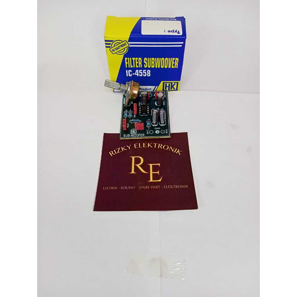filter subwoofer ic 4558 merk hk