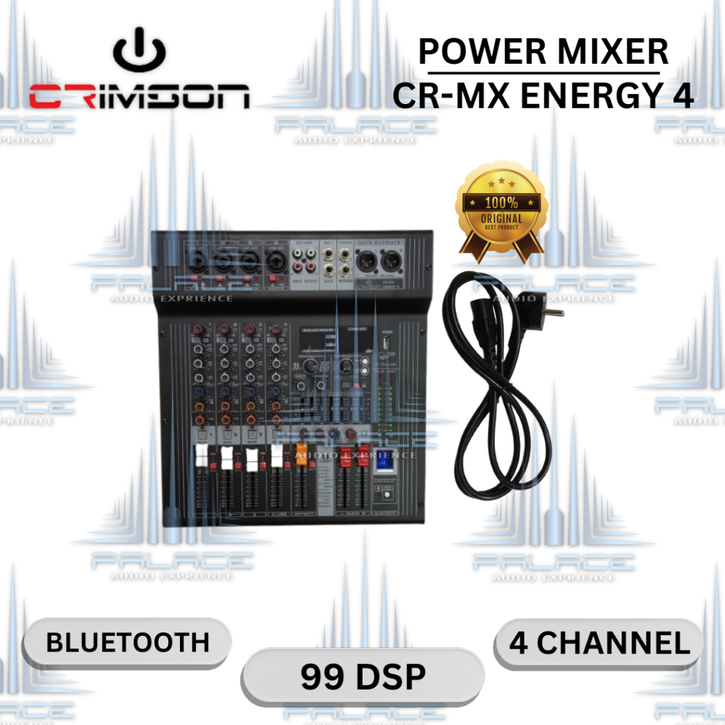 Power Mixer - Crimson CR-MX ENERGY 4