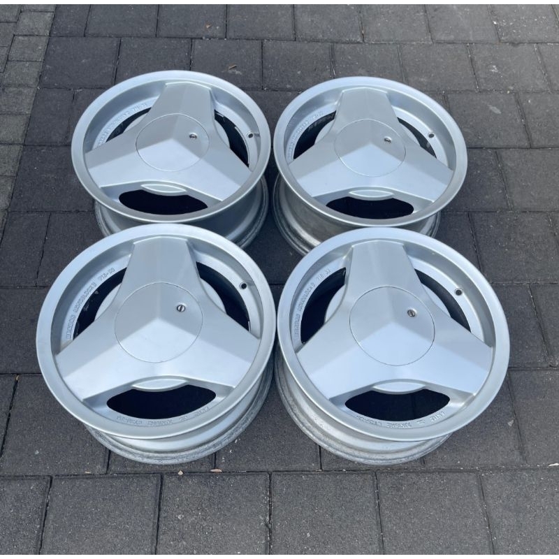 Velg BRABUS R15 Supercopy. Lebar 7. Et 35. Pcd 5x112/114. For Mercy W124 Boxer, W202, A Class