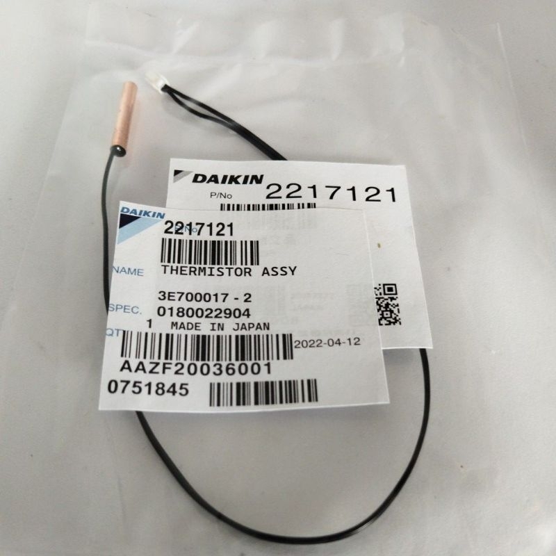 Thermis Thermistor Sensor Suhu AC Daikin Thailand termis ac Daikin 1pk