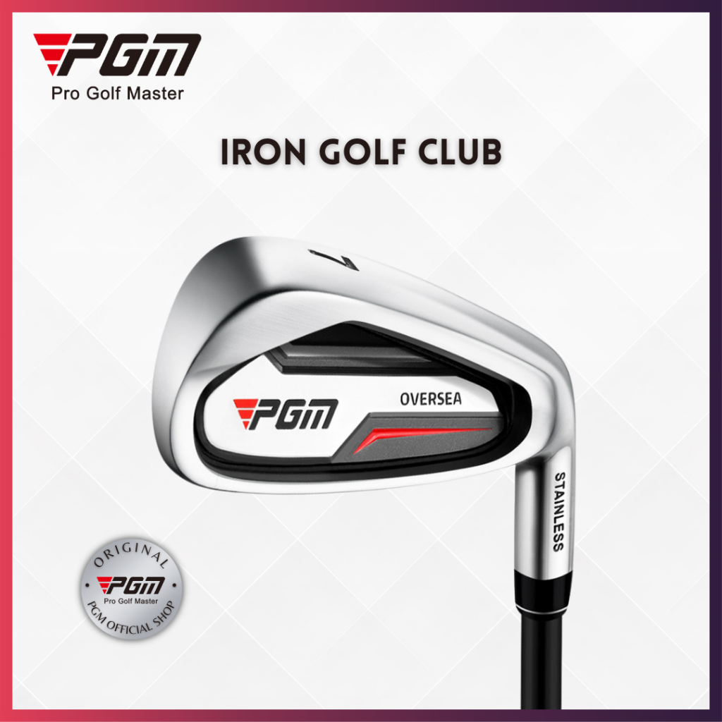 PGM Stik Golf Iron Oversea Mens Graphite Carbon Rod | Stick Golf Irons 5 6 7 8 9 PW SW