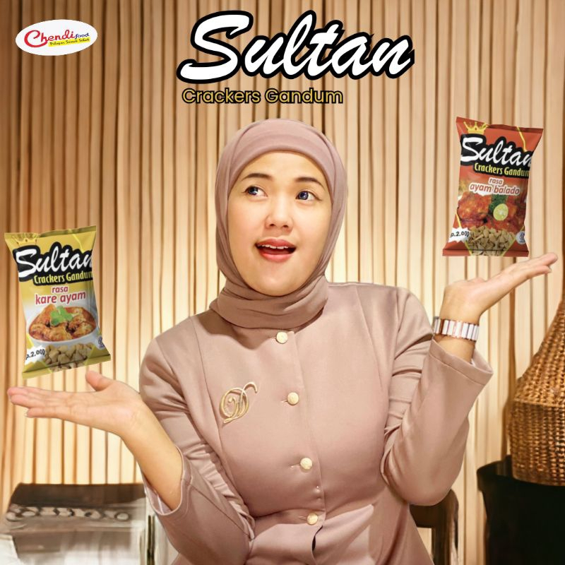 

PROMOO SNACK Sultan Gandum Creackers CEMILAN SEHAT RASA BBQ