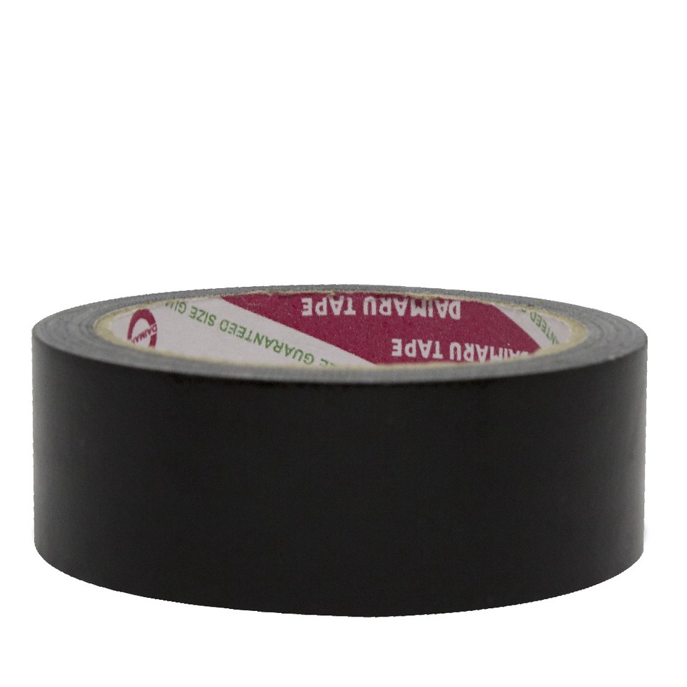 

H4rga T3rmurah Daimaru Cloth Tape Lakban Kain Warna Hitam 36 mm x 12 meter [162]