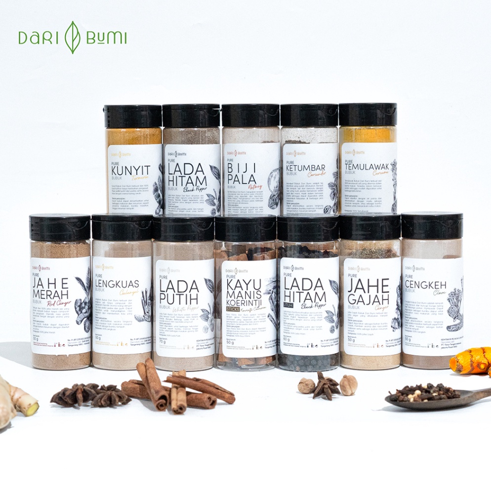 

Re4dy Stock Dari Bumi Bumbu Rempah Organik Premium [76]