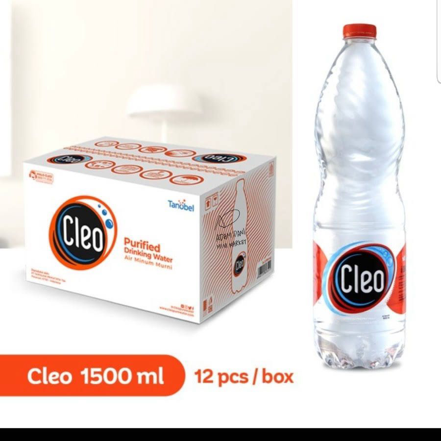 

AIR MURNI CLEO ISI 12 BOTOL x 1500 ml / 1 KARTON / 1 DUS