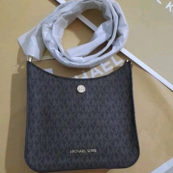 Tas MK Briley Crossbody Brown Sign
