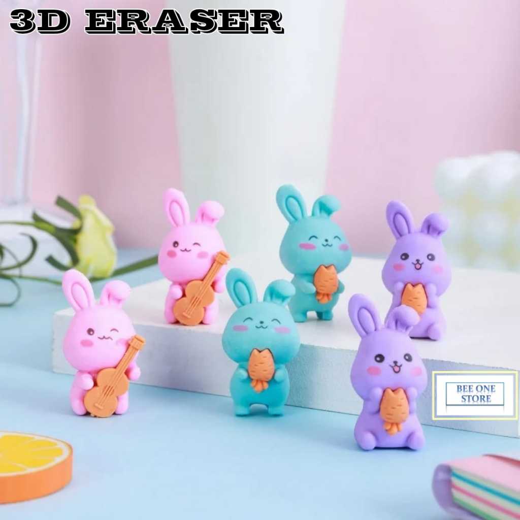 

BEE ONE - Penghapus Karakter Rabbit Lucu Penghapus Pensil Karakter Lucu