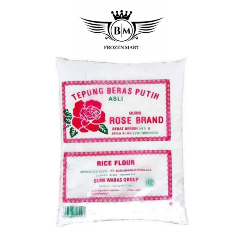 

Tepung Beras Rose Brand 500gr.