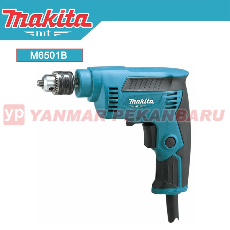 Mesin Bor Tangan Listrik / High Speed Drill 6.5 mm MAKITA M 6501 B