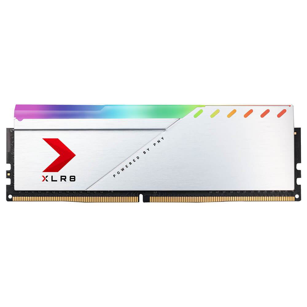 Memory RAM Komputer PNY XLR8 RGB SILVER DDR4 3600 MHz