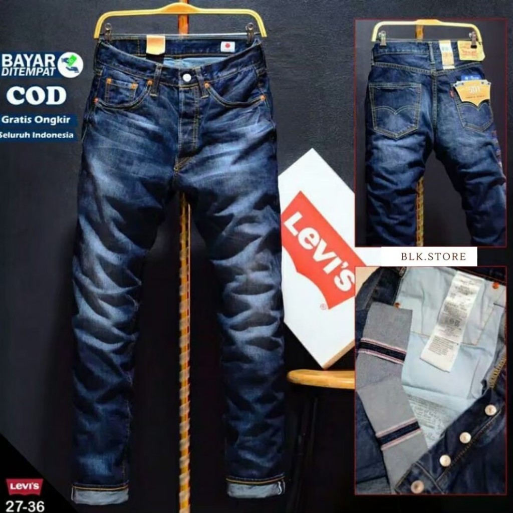 Celana Jeans Pria Celana Panjang Pria Celana Celana Pria Casual  Celana  type Kancing Made in Japan 