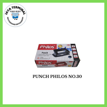 

PUNCH / Pelubang / PLong kertas 2 lubang PHILOS NO 30