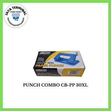 

PELUBANG KERTAS , PUNCH NO 30 XL HOMBO , PEMBOLONG KERTAS , PAPER PUNCH , COMBO