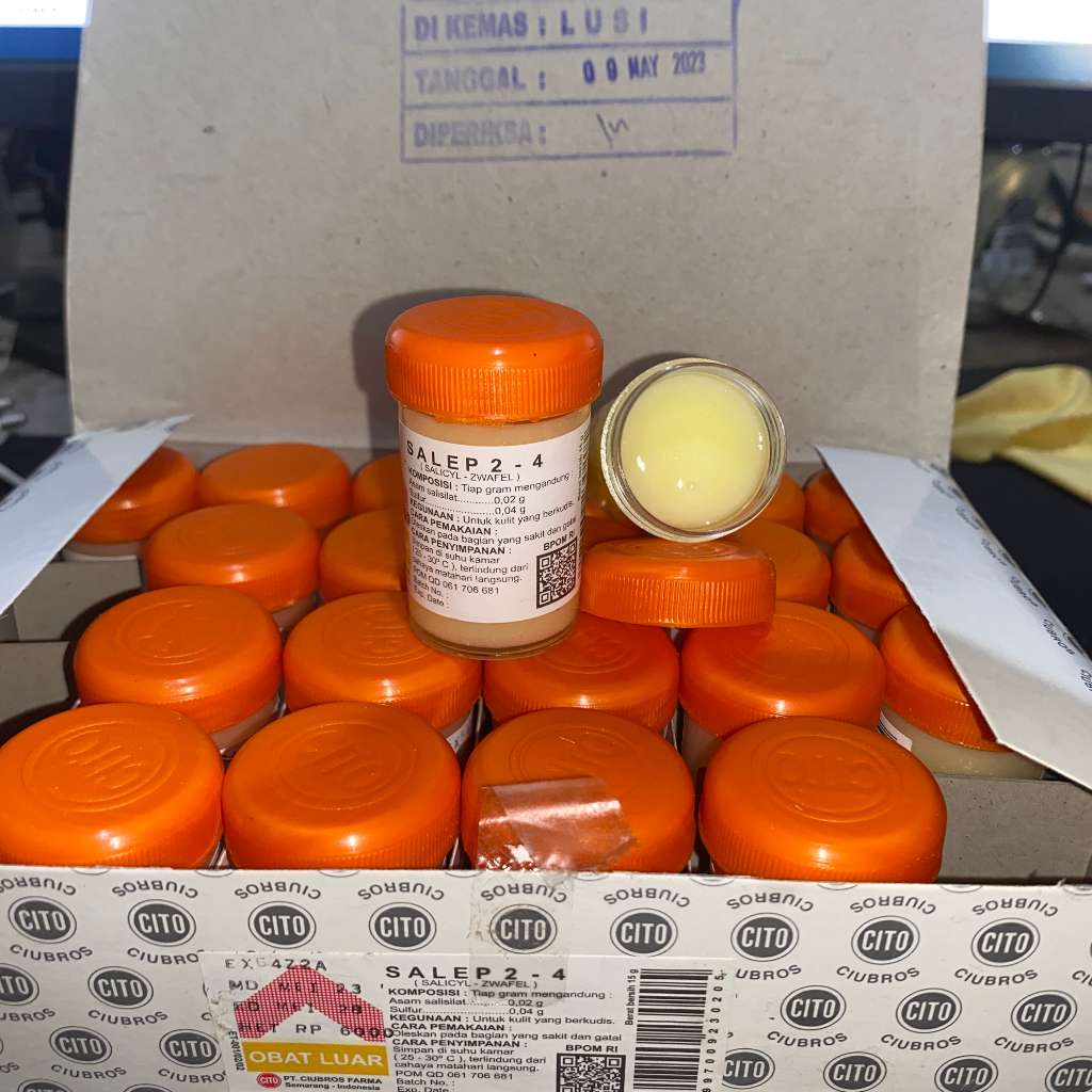 (ECER) Salep Gatal Zwafel 24 Original 100%