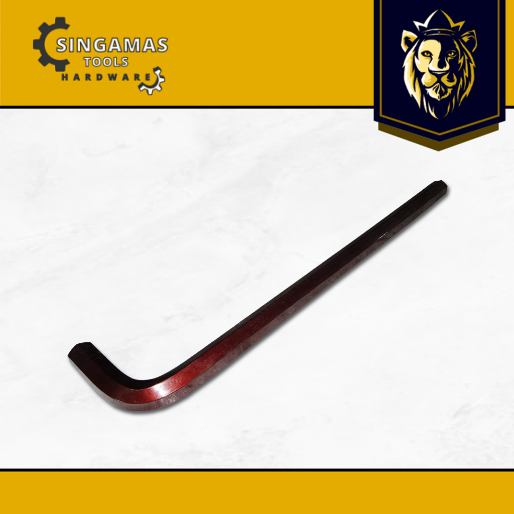 A-SPEC Kunci L Panjang 10 mm - Hex Key Long
