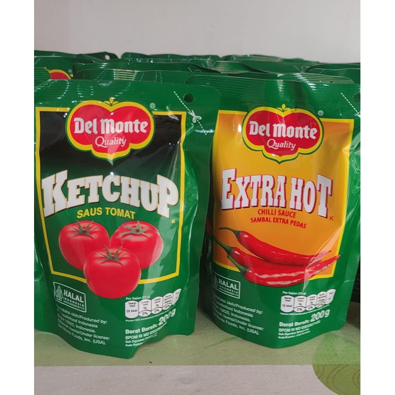 

Delmonte Saos Sambal / Saos Tomat / Saos Sambal Extra Hot