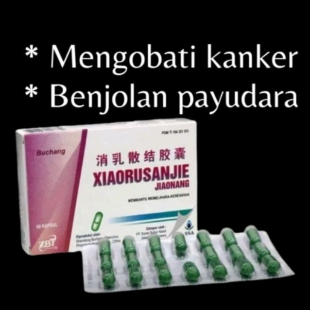 Buchang xiaoru sanjie jiaonang - xiaorusanjie ( mengobati kanker & benjolan payudara )