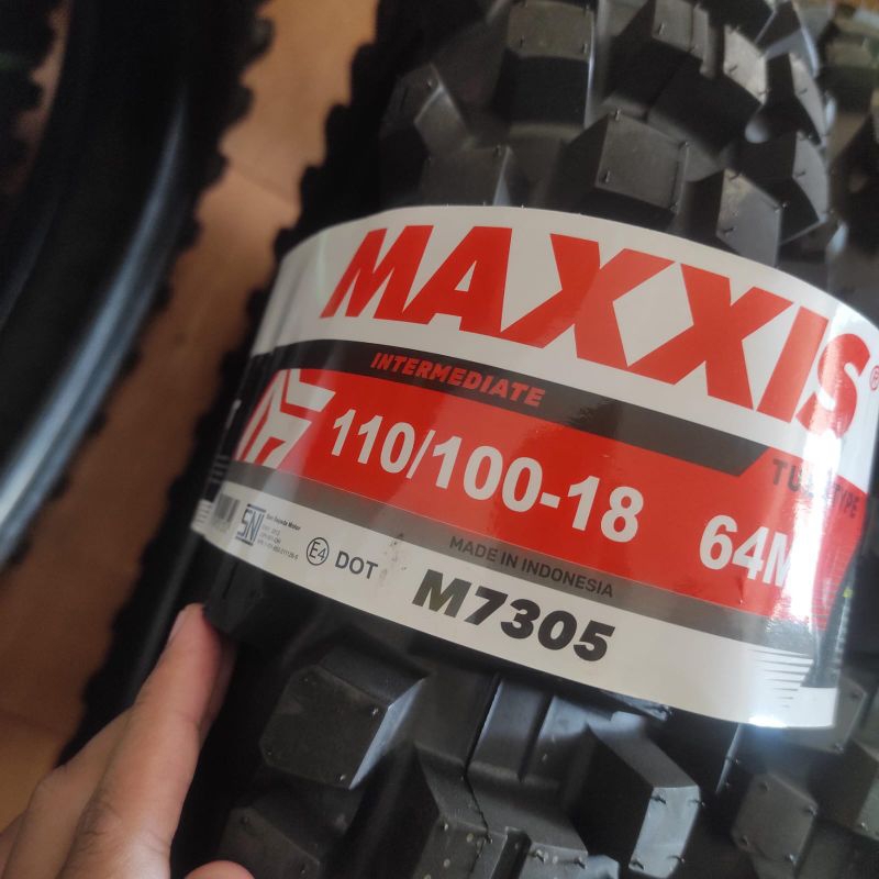 Ban Maxxis Maxxcross IT 110/100-18 M7305 Motocross Trail KTM Husqvarna YZ KX KLX CRF