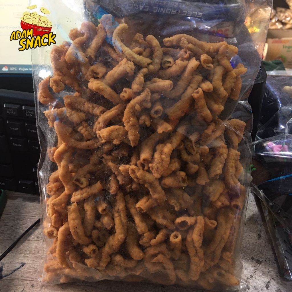 

keripik usus pedas balado