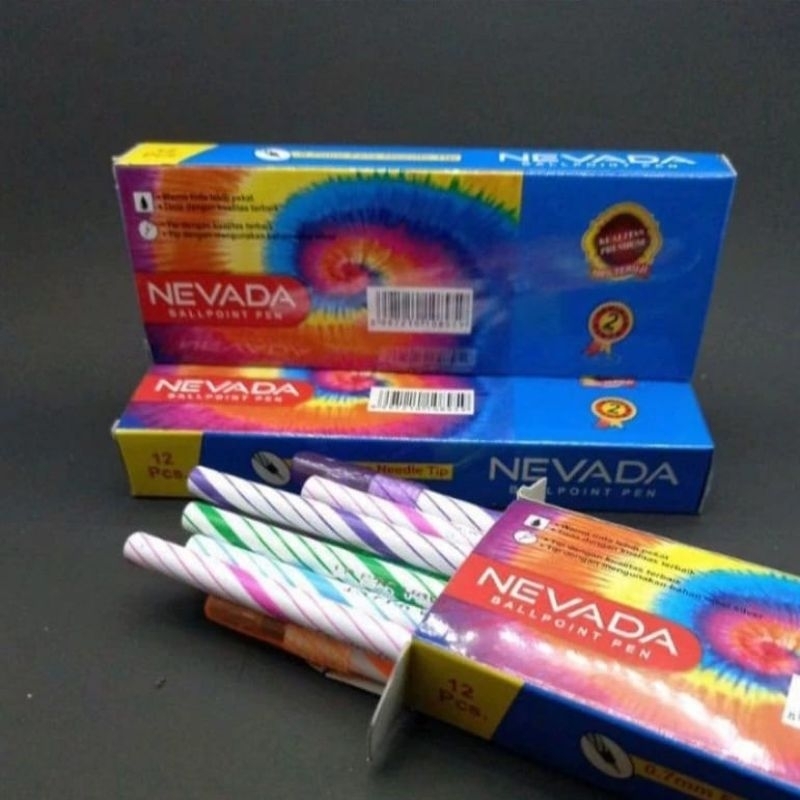 

1 lusin pulpen nevada ulir / pulpen lilin spiral / pulpen murah