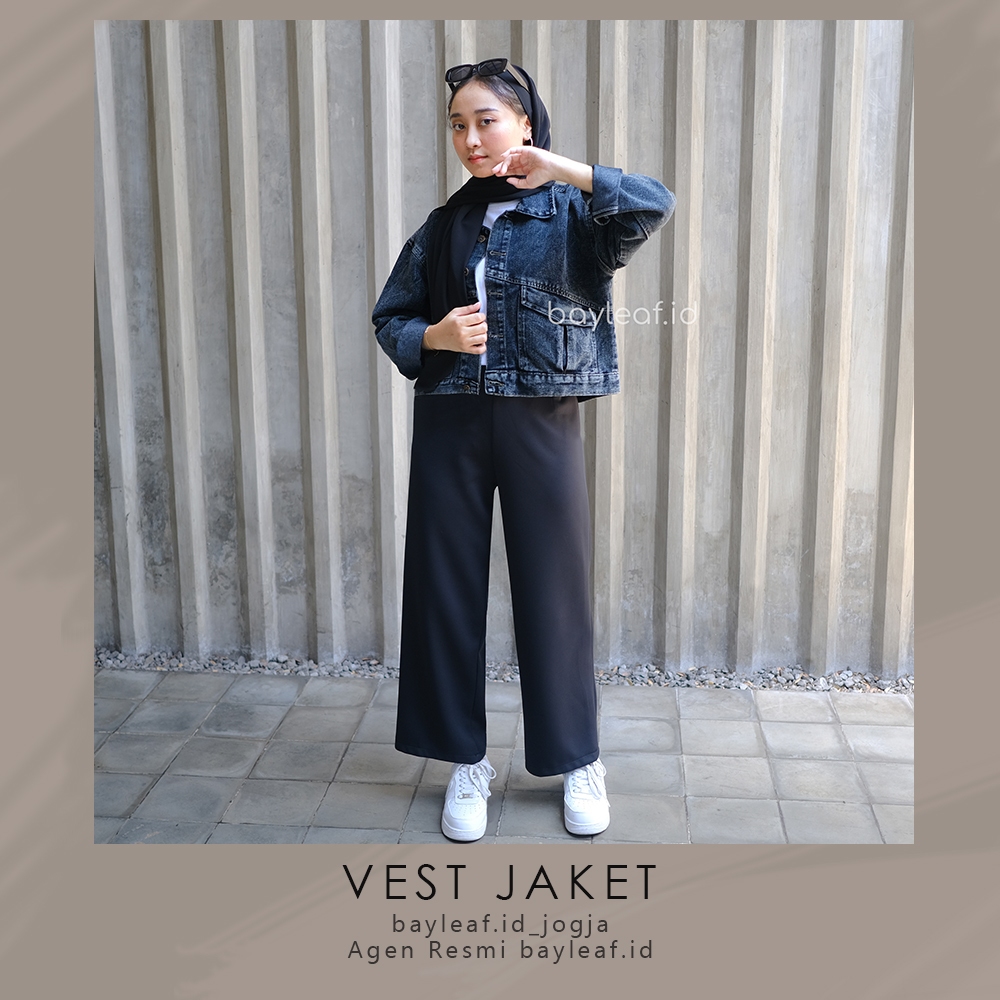 VEAST JAKET JEANS By Bayleaf.id