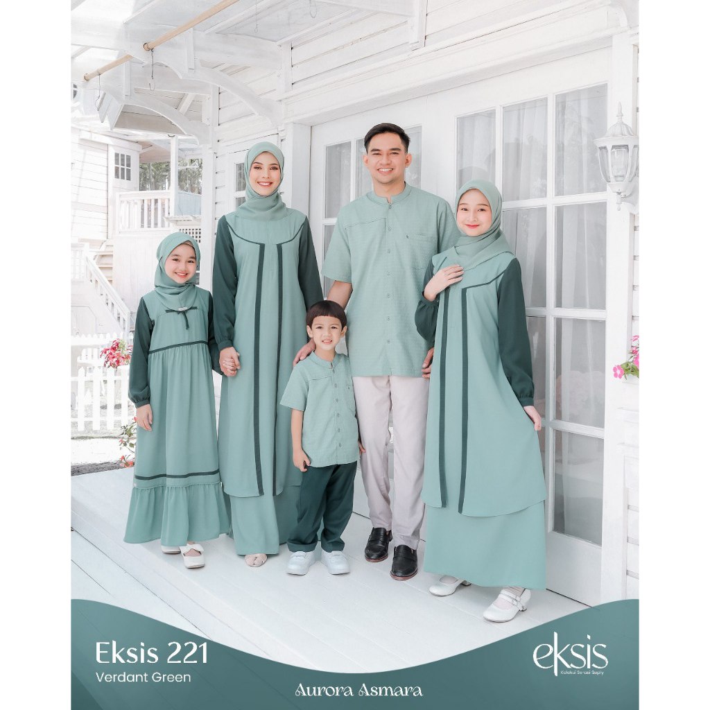 EKSIS 221 VERDANT GREEN SEPLY ORIGINAL GAMIS DEWASA MEYRA 209 VERDANT GREEN KOKO DEWASA KASEO 199 VE