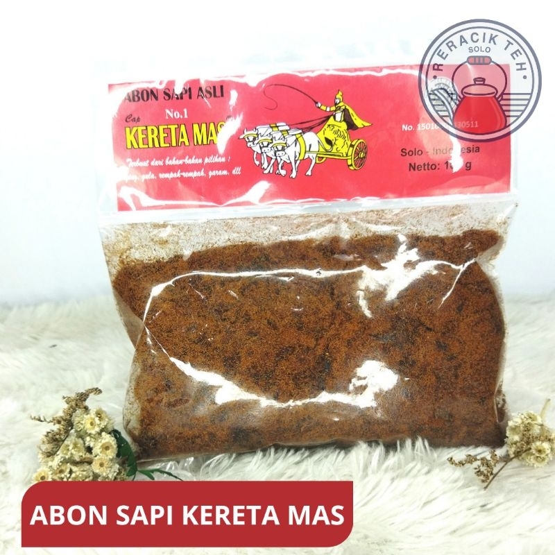 

ABON SAPI KERETA MAS ASLI SOLO Netto 100gram