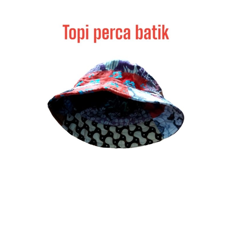 topi perca batik topi pria wanita perca batik