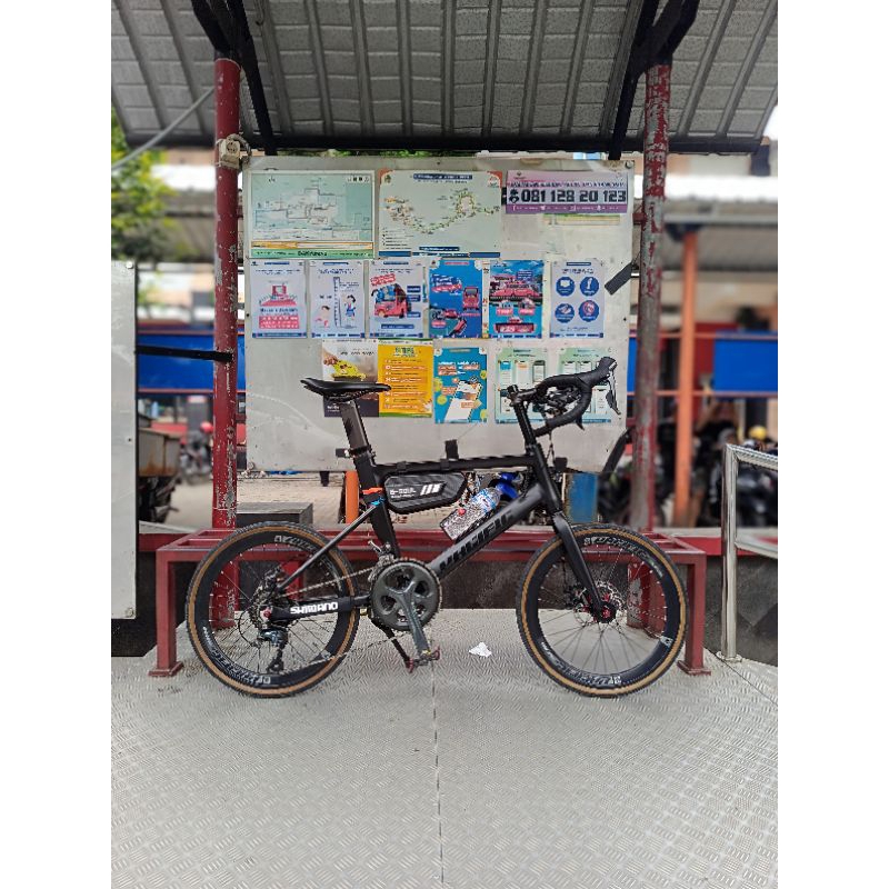 Pacific minivelo clash 7.0 bekas like new