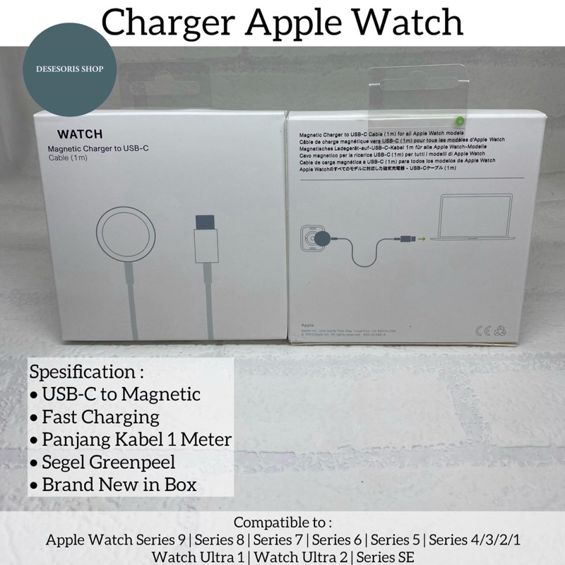 Watch Charger Magnetic to Type C Original iWatch Watch ultra Series 8 Series 7