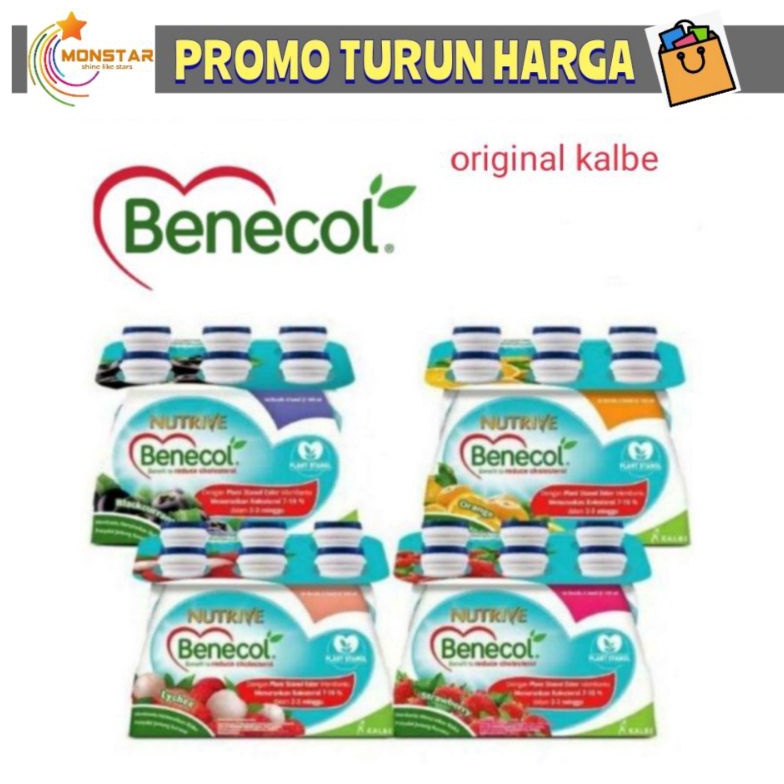 

B@ru NUTRIVE BENECOL SMOOTHIES 6X100ML / NUTRIVE FIBERSHOT 6X100ML Murah