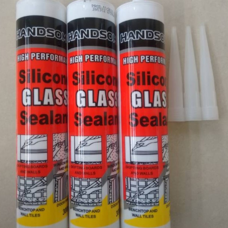 

79 Khrsma JKT - KRM_LEM BOTOL HANDSOM LEM KACA BOTOL LEM SEALANT BOTOL CLEAR / WHITE/BLACK 89