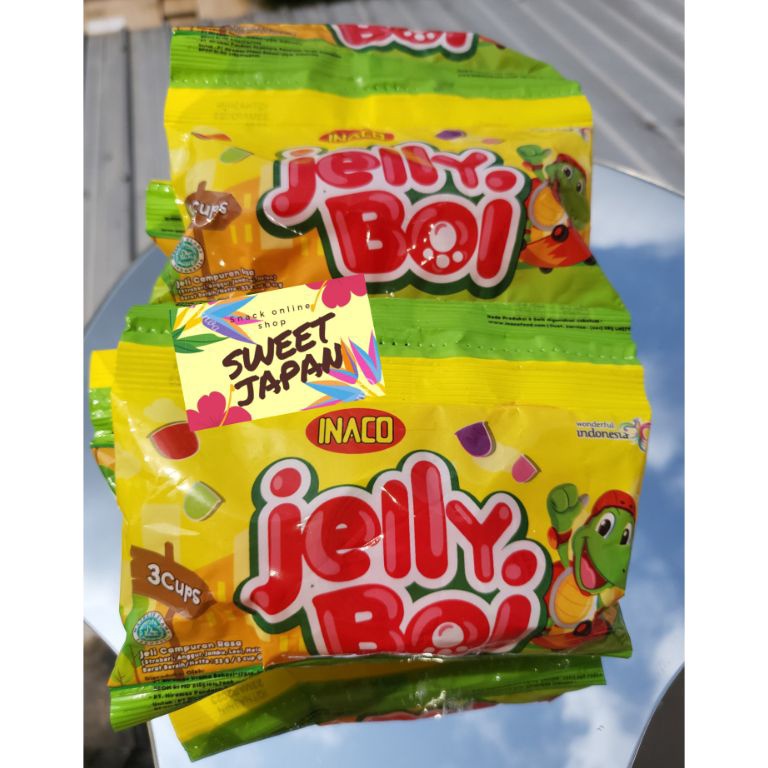 

cod➚ PROMO!!!! INACO JELLY BOI (jelly boi) isi 10 bungkus. cemilan jajanan sehat murah berserat. puding nata de coco dengan berbagai varian rasa..cocok juga buat hampers ulang tahun. jellyboi -snack.mazter.jajananjadoel--istanacemilan js0ur