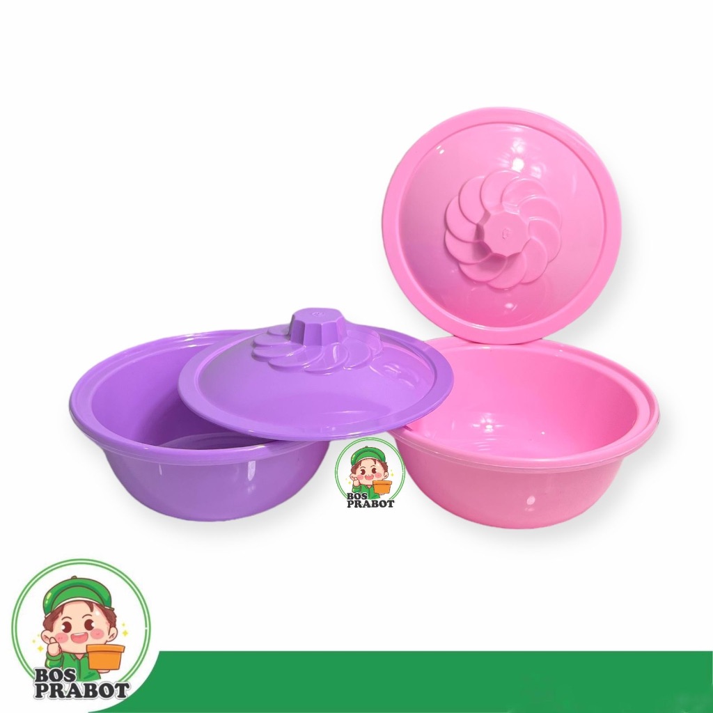 MANGKOK MELAMIN DENGAN TUTUP / MANGKOK MELAMIN KECIL DENGAN TUTUP / MANGKOK SAYUR PINK UNGU GEMOY