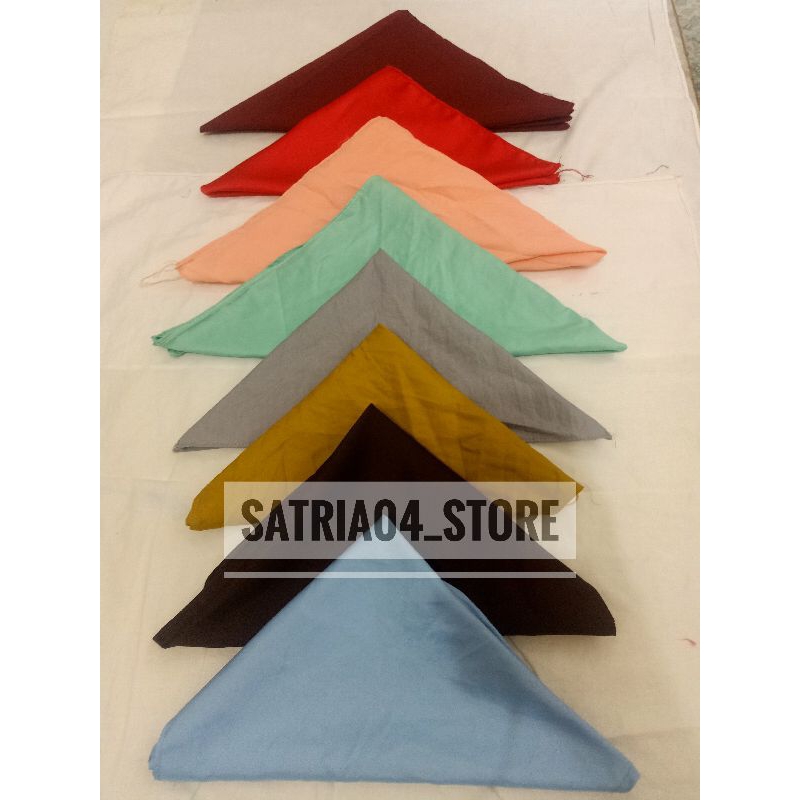 slayer polos segitiga/slayer manasik haji/bandana cewek cowok