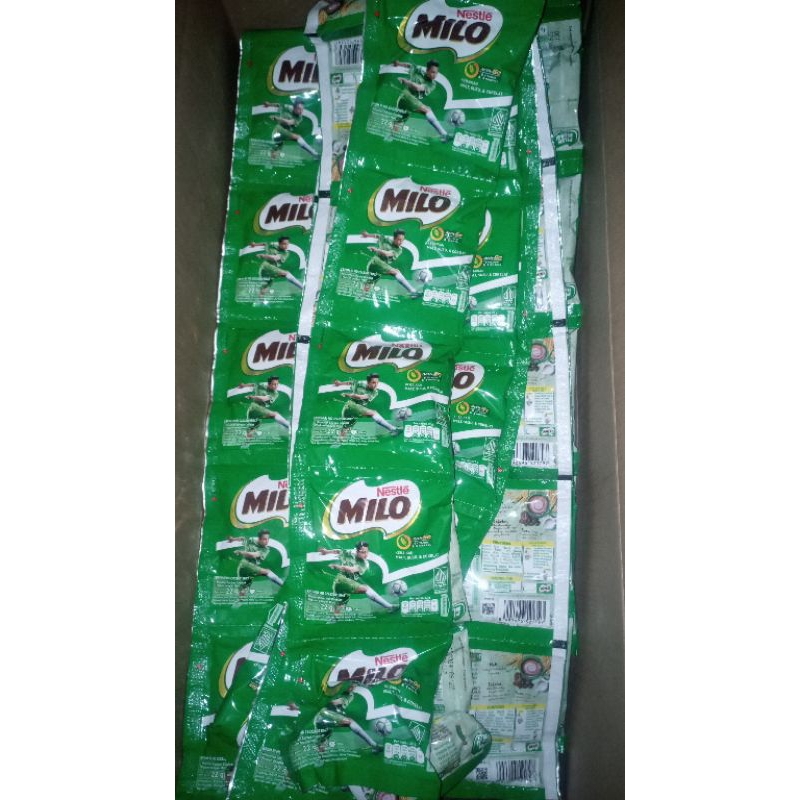 

Milo Activ-GO 22grm, 1 renceng isi 10 sachet