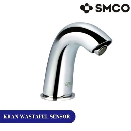 SMCO Kran Sensor Otomatis Wastafel Keran Cuci Tangan Kran Otomatis