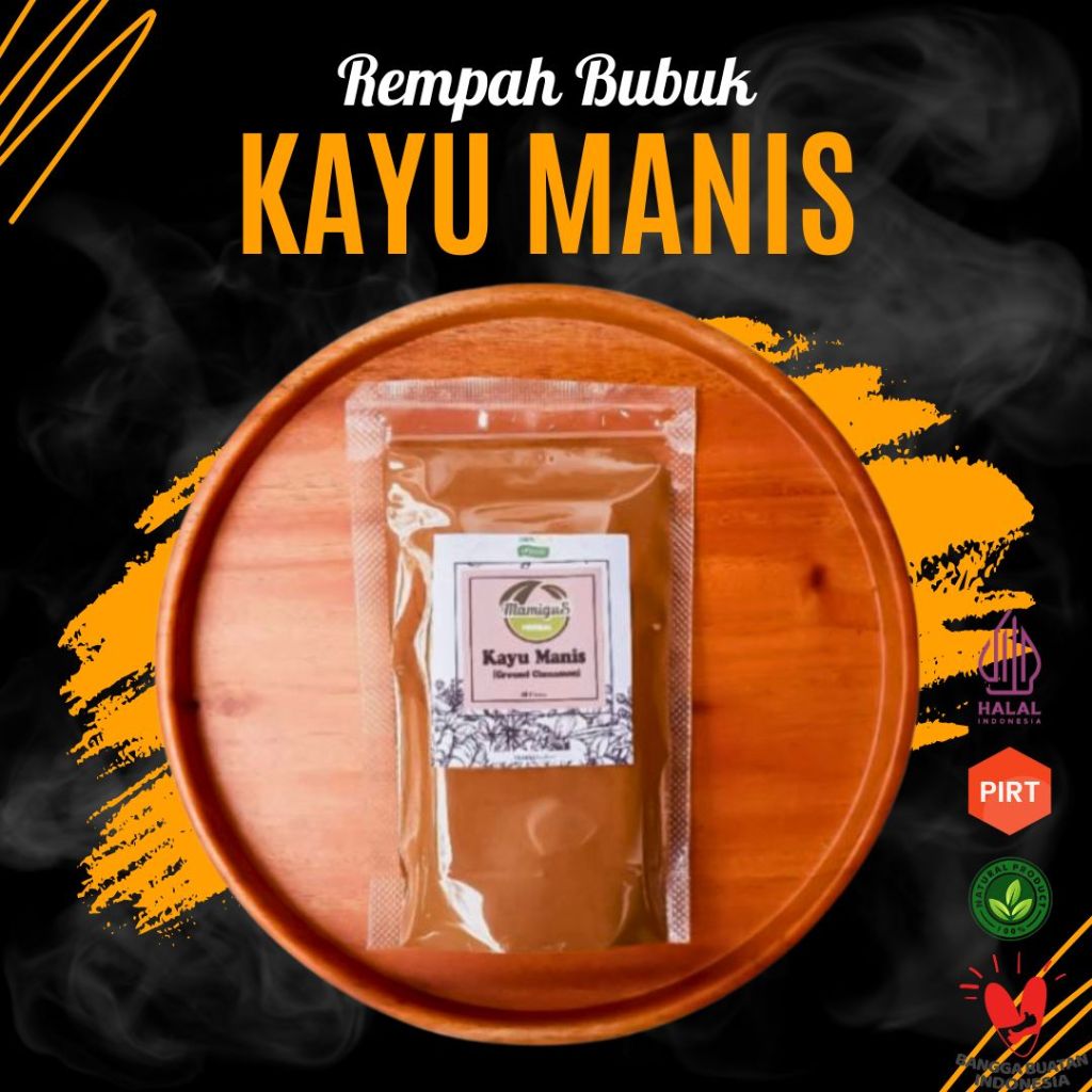 

Kayu Manis Bubuk / Cinnamon Powder Rempah Asli